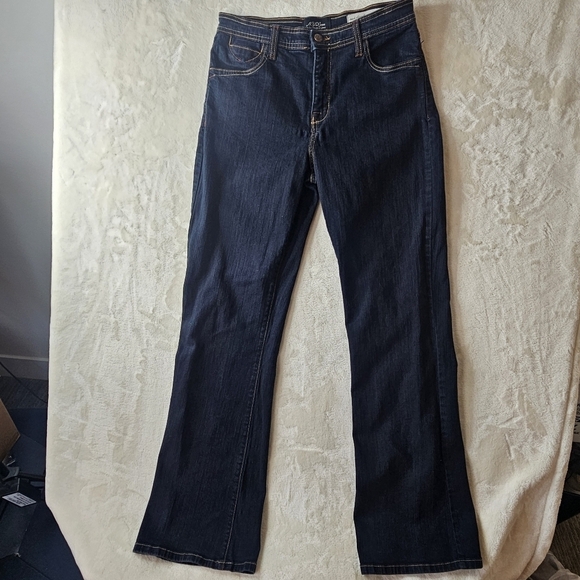 NYDJ jeans Bootcut Dark Wash 28 Embellished Pocket rhinestones - Picture 1 of 11